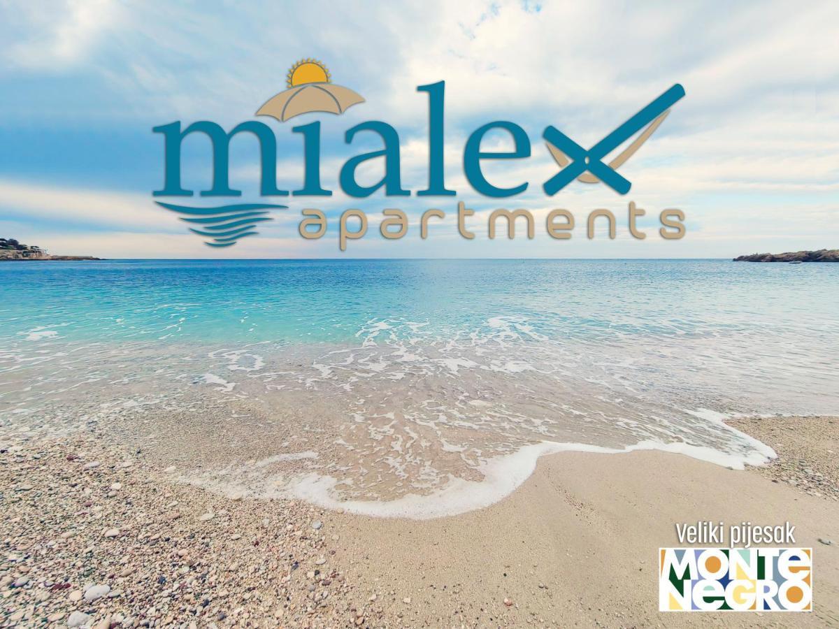 Mialex Apartments Dobra Voda Exteriör bild
